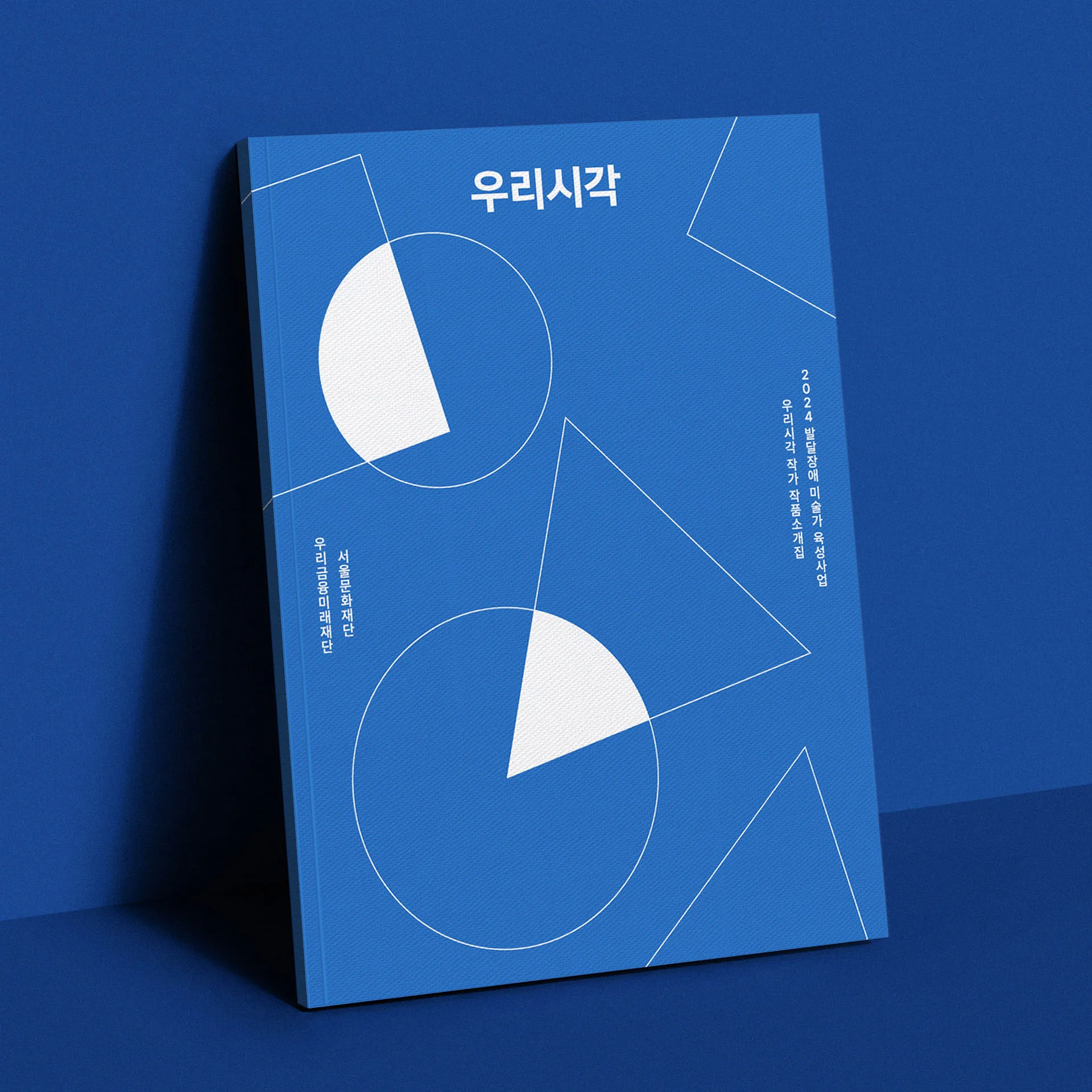 우리시각 발달장애 미술가 작품소개집 실물